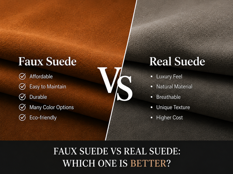 Faux Suede vs Real Suede: Which One Is Better?