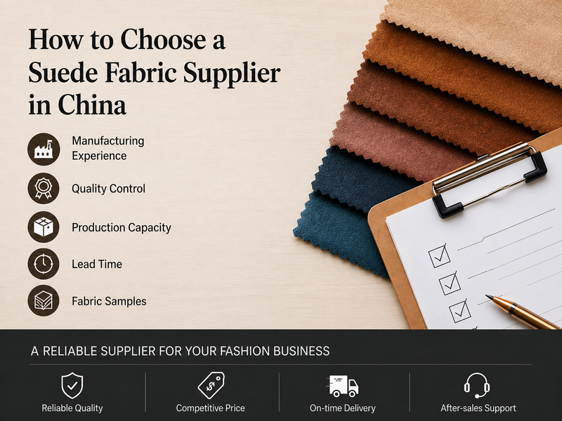 How to Choose a Suede Fabric Supplier